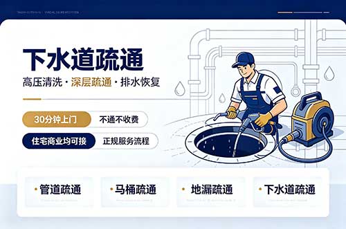 平顶山下水道疏通